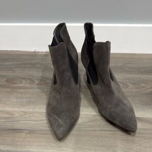 Peter Kaiser Elegant Gray Women's Ankle Boots size 7